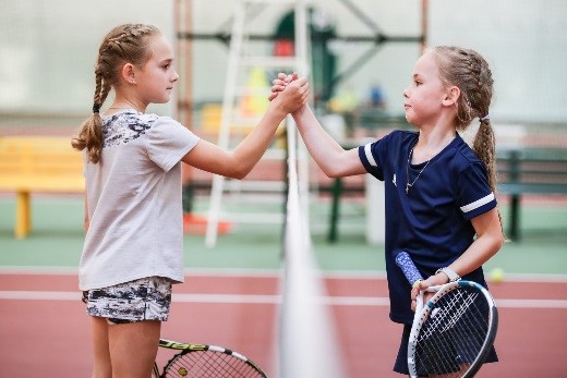 Большой теннис для детей 6-8 лет